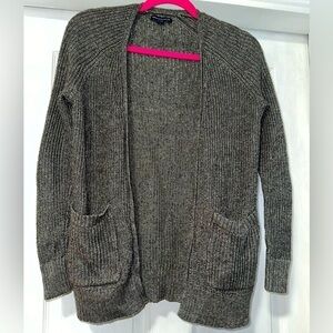 American Eagle Sweater Open Front Cardigan